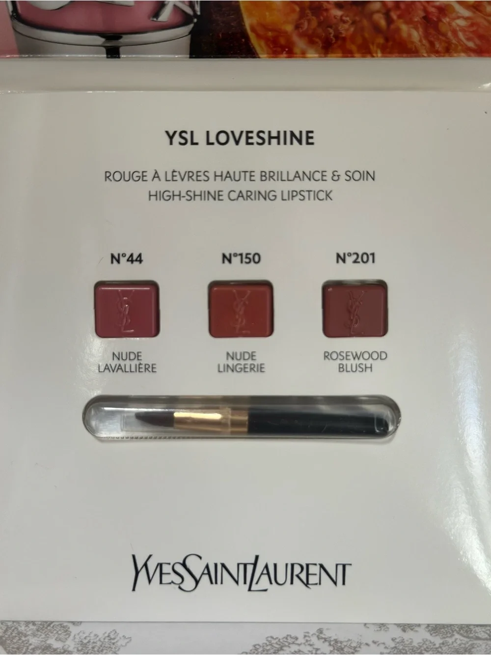 Yves Saint Laurent Candy Glow Tinted Butter Balm — 44B Nude Lavalliere